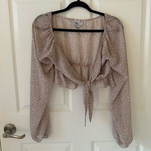 Princess Polly Tie Front Top